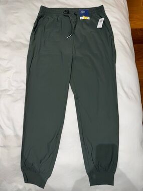 Old Navy Women’s Olive Green Jogger High-Waisted SleekTech Joggers